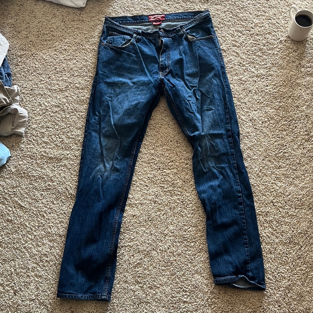 Arizona flex athletic jeans 36x34